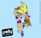 Dibujo Polly Pocket 14 pintado por aroha