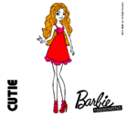 Dibujo Barbie Fashionista 3 pintado por pelirroja