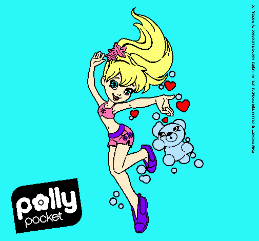 Dibujo Polly Pocket 14 pintado por sheillah