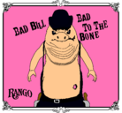 Dibujo Bad Bill pintado por checho