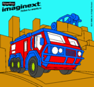 Dibujo Imaginext 1 pintado por Marcelino