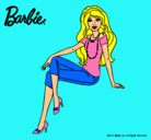 Dibujo Barbie moderna pintado por paolaa