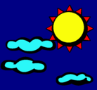 Dibujo Sol y nubes 2 pintado por 37747474