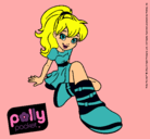 Dibujo Polly Pocket 9 pintado por enola