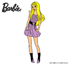 Dibujo Barbie veraniega pintado por milena12