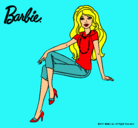 Dibujo Barbie moderna pintado por amalia