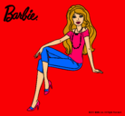 Dibujo Barbie moderna pintado por treuy