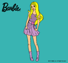 Dibujo Barbie veraniega pintado por valee05