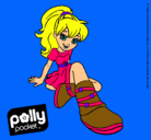 Dibujo Polly Pocket 9 pintado por justina