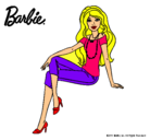 Dibujo Barbie moderna pintado por barbiemariel