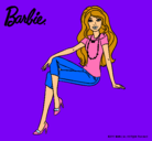 Dibujo Barbie moderna pintado por champaniya