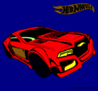 Dibujo Hot Wheels 5 pintado por ylenia