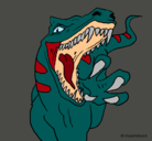 Dibujo Velociraptor II pintado por eduard