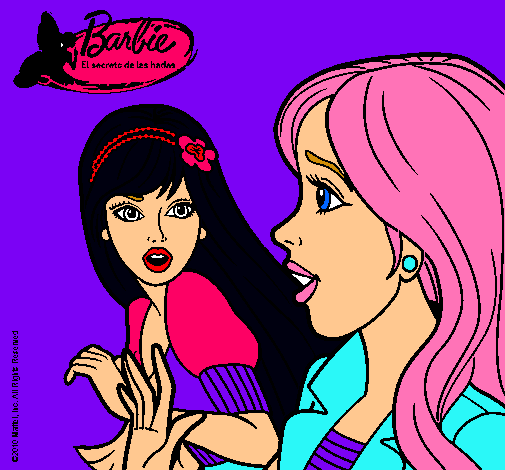 Barbie sorprendida