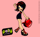 Dibujo Polly Pocket 12 pintado por enola