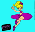 Dibujo Polly Pocket 3 pintado por janette