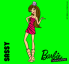 Dibujo Barbie Fashionista 2 pintado por t-hamar