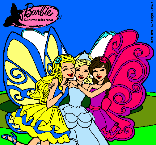 Barbie y sus amigas en hadas