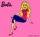 Dibujo Barbie moderna pintado por isabbel