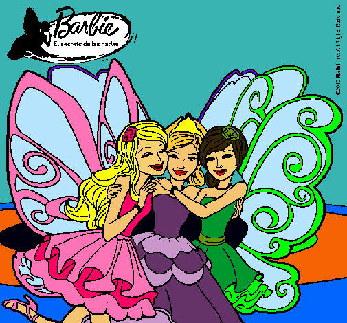 Barbie y sus amigas en hadas