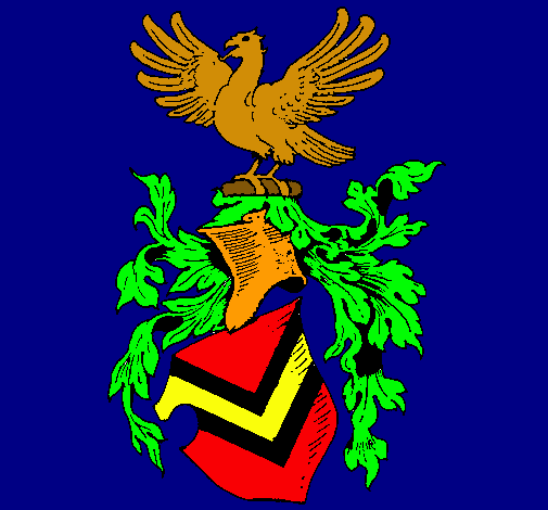 Escudo de armas y aguila 