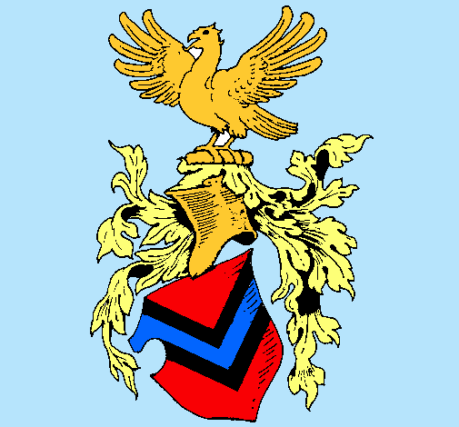 Escudo de armas y aguila 