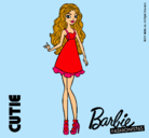 Dibujo Barbie Fashionista 3 pintado por anace