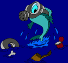 Dibujo Contaminación marina pintado por eduard