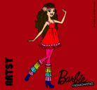 Dibujo Barbie Fashionista 1 pintado por aliciagarcia