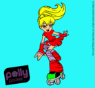 Dibujo Polly Pocket 1 pintado por tulipan