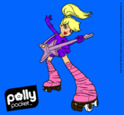 Dibujo Polly Pocket 16 pintado por aloma