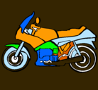 Dibujo Motocicleta pintado por juanillo
