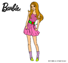 Dibujo Barbie veraniega pintado por atlantida