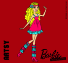 Dibujo Barbie Fashionista 1 pintado por Blooma