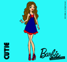 Dibujo Barbie Fashionista 3 pintado por sarafashonGlam