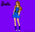 Dibujo Barbie veraniega pintado por nirma23