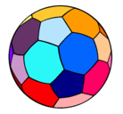 Dibujo Pelota de fútbol II pintado por futsal