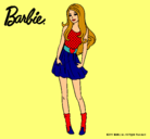 Dibujo Barbie veraniega pintado por sandriii