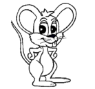 Dibujo Ratón pintado por ratonperez