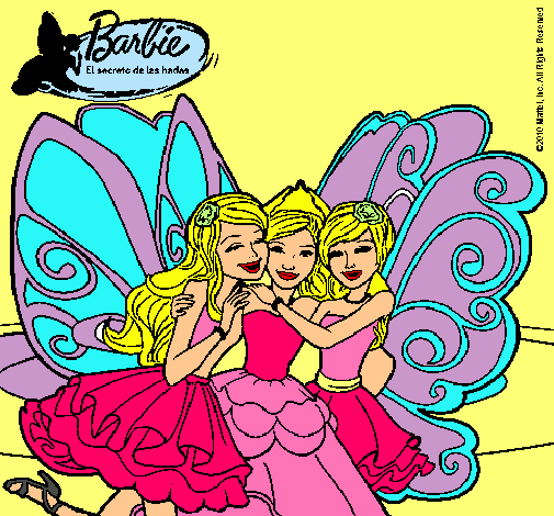 Barbie y sus amigas en hadas