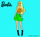 Dibujo Barbie veraniega pintado por KRAZ