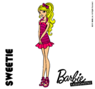 Dibujo Barbie Fashionista 6 pintado por esteisi