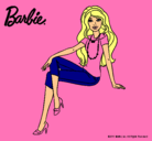 Dibujo Barbie moderna pintado por miriam72