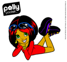 Dibujo Polly Pocket 13 pintado por caballo