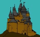 Dibujo Castillo medieval pintado por robinzx
