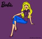 Dibujo Barbie moderna pintado por nayrita