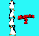 Dibujo Madagascar 2 Pingüinos pintado por Anto265