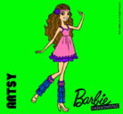 Dibujo Barbie Fashionista 1 pintado por t-hamar