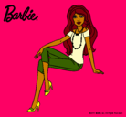 Dibujo Barbie moderna pintado por Mm94