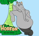 Dibujo Horton pintado por Lliram